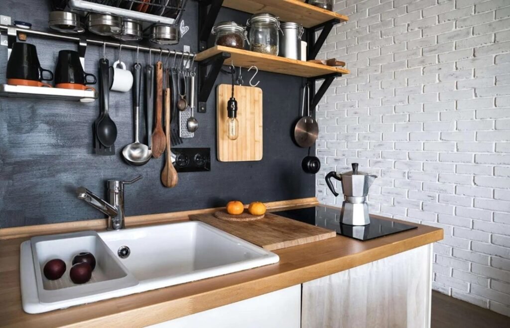 Dapur Minimalis Modern Rustic